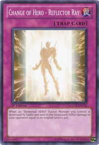 Change of Hero - Reflector Ray [Legendary Collection 2] [LCGX-EN116] | Amazing Games TCG