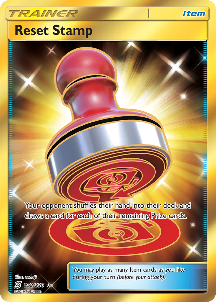 Reset Stamp (253/236) [Sun & Moon: Unified Minds] | Amazing Games TCG