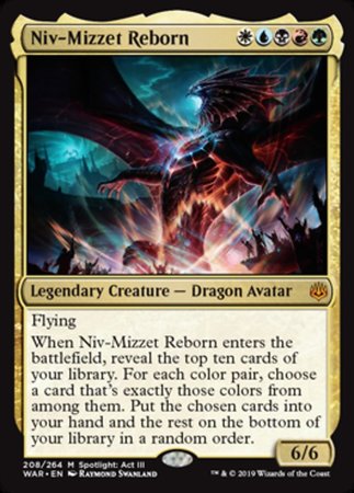 Niv-Mizzet Reborn [War of the Spark] | Amazing Games TCG