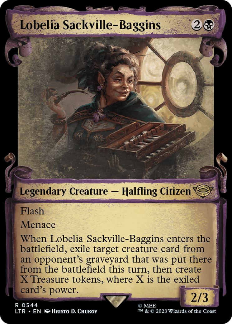 Lobelia Sackville-Baggins [The Lord of the Rings: Tales of Middle-Earth Showcase Scrolls] | Amazing Games TCG