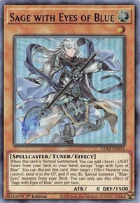 Sage with Eyes of Blue (Purple) [LDS2-EN011] Ultra Rare | Amazing Games TCG