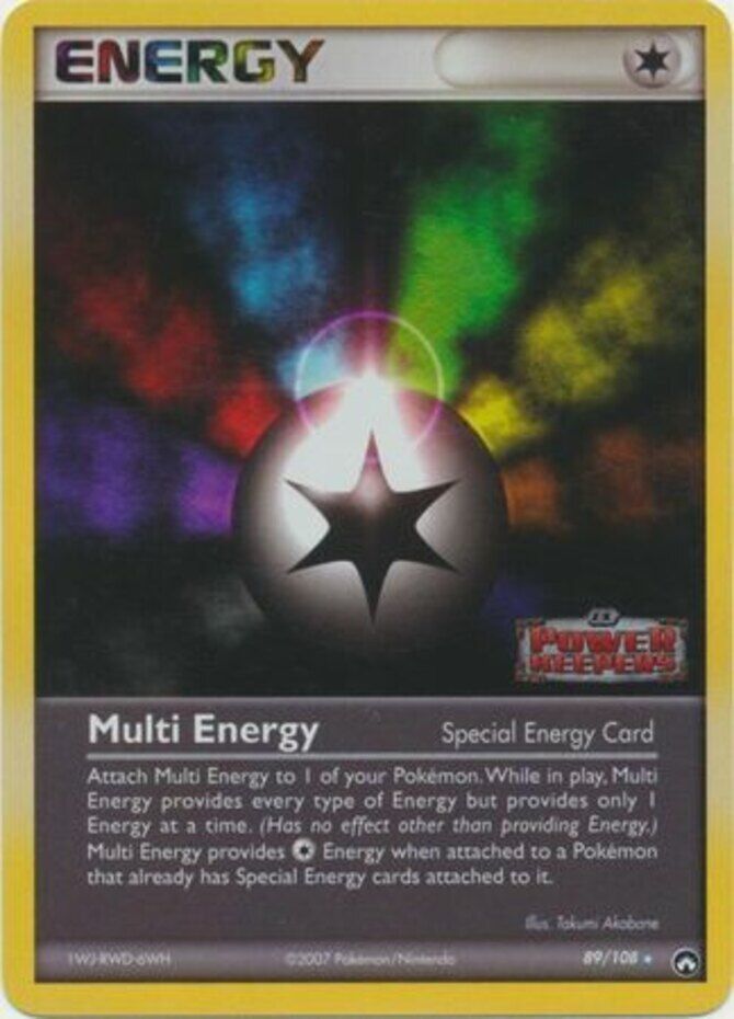 Multi Energy (89/108) (Stamped) [EX: Power Keepers] | Amazing Games TCG