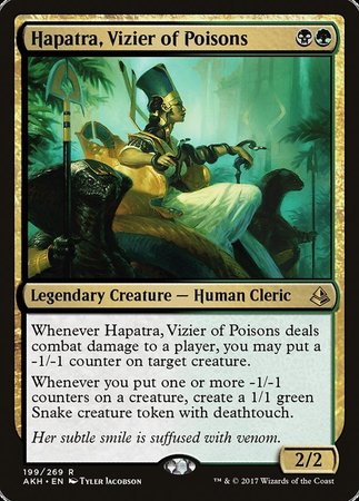 Hapatra, Vizier of Poisons [Amonkhet] | Amazing Games TCG