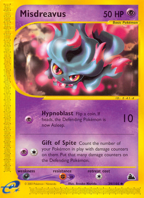 Misdreavus (39/144) [Skyridge] | Amazing Games TCG