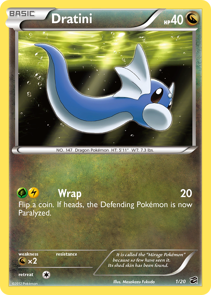 Dratini (1/20) [Black & White: Dragon Vault] | Amazing Games TCG