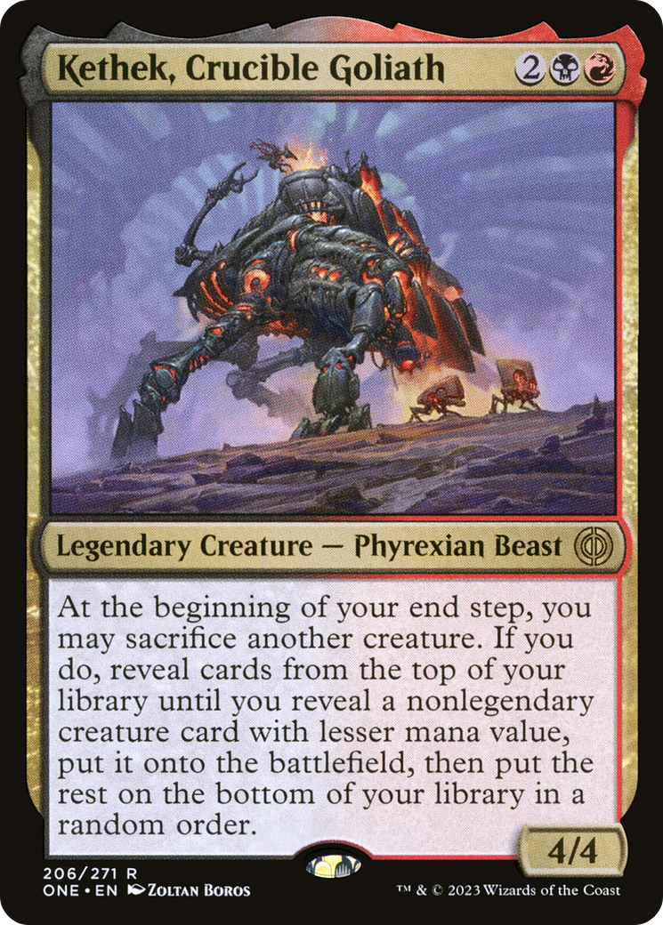 Kethek, Crucible Goliath [Phyrexia: All Will Be One] | Amazing Games TCG