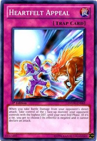 Heartfelt Appeal [Photon Shockwave] [PHSW-EN063] | Amazing Games TCG