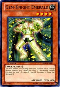 Gem-Knight Emerald [Photon Shockwave] [PHSW-EN096] | Amazing Games TCG