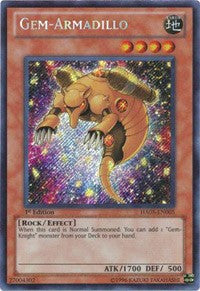 Gem-Armadillo [Hidden Arsenal 5: Steelswarm Invasion] [HA05-EN005] | Amazing Games TCG