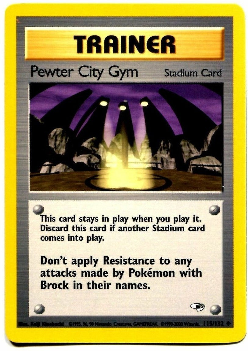 Pewter City Gym (115/132) [Gym Heroes Unlimited] | Amazing Games TCG