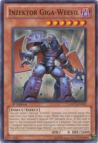 Inzektor Giga-Weevil [Order of Chaos] [ORCS-EN022] | Amazing Games TCG