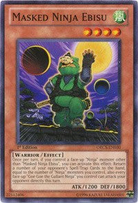 Masked Ninja Ebisu [Order of Chaos] [ORCS-EN030] | Amazing Games TCG