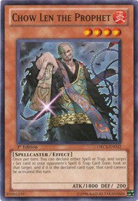 Chow Len the Prophet [Order of Chaos] [ORCS-EN032] | Amazing Games TCG