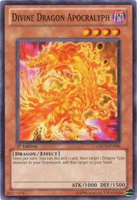 Divine Dragon Apocralyph [Order of Chaos] [ORCS-EN036] | Amazing Games TCG