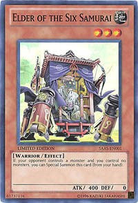 Elder of the Six Samurai [Samurai Assault] [SAAS-EN001] | Amazing Games TCG