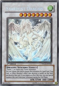 Stardust Dragon (Ghost) [The Duelist Genesis] [TDGS-EN040] | Amazing Games TCG