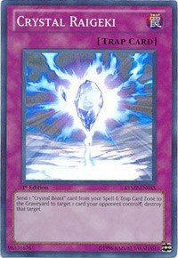 Crystal Raigeki [Ra Yellow Mega Pack] [RYMP-EN055] | Amazing Games TCG