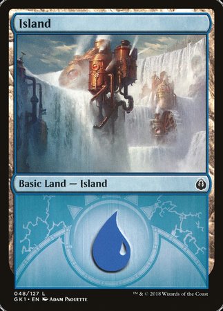 Island (48) [GRN Guild Kit] | Amazing Games TCG