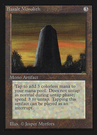 Basalt Monolith (IE) [Intl. Collectors’ Edition] | Amazing Games TCG