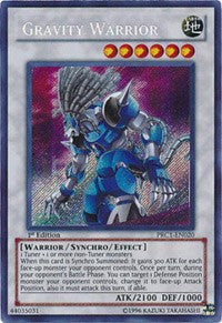 Gravity Warrior [2012 Premium Collection Tin] [PRC1-EN020] | Amazing Games TCG