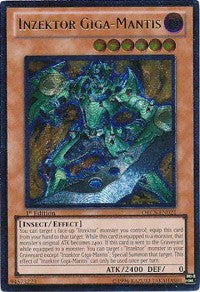 Inzektor Giga-Mantis (UTR) [Order of Chaos] [ORCS-EN021] | Amazing Games TCG