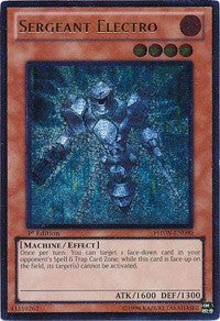 Sergeant Electro (UTR) [Photon Shockwave] [PHSW-EN090] | Amazing Games TCG