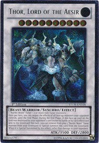 Thor, Lord of the Aesir (UTR) [Storm of Ragnarok] [STOR-EN038] | Amazing Games TCG