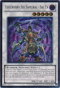 Legendary Six Samurai - Shi En (UTR) [Storm of Ragnarok] [STOR-EN041] | Amazing Games TCG