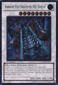 Karakuri Steel Shogun mdl 00X "Bureido" (UTR) [Storm of Ragnarok] [STOR-EN042] | Amazing Games TCG