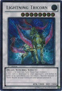 Lightning Tricorn (UTR) [Duelist Revolution] [DREV-EN042] | Amazing Games TCG