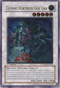 Cosmic Fortress Gol'Gar (UTR) [Crimson Crisis] [CRMS-EN044] | Amazing Games TCG