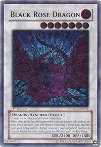 Black Rose Dragon (UTR) [Crossroads of Chaos] [CSOC-EN039] | Amazing Games TCG