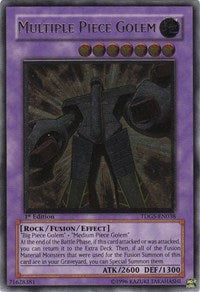 Multiple Piece Golem (UTR) [The Duelist Genesis] [TDGS-EN038] | Amazing Games TCG