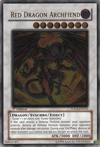 Red Dragon Archfiend (UTR) [The Duelist Genesis] [TDGS-EN041] | Amazing Games TCG