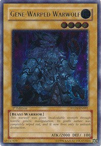 Gene-Warped Warwolf (UTR) [Strike of Neos] [STON-EN001] | Amazing Games TCG