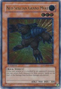 Neo-Spacian Grand Mole (UTR) [Strike of Neos] [STON-EN005] | Amazing Games TCG