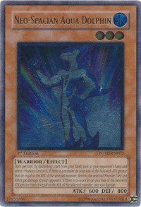 Neo-Spacian Aqua Dolphin (UTR) [Power of the Duelist] [POTD-EN003] | Amazing Games TCG