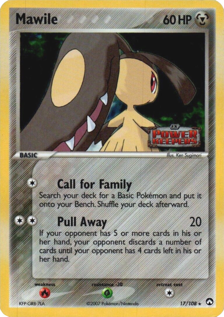 Mawile (17/108) (Stamped) [EX: Power Keepers] | Amazing Games TCG