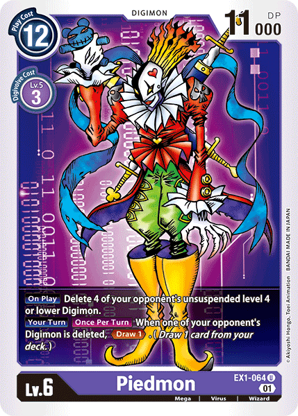 Piedmon [EX1-064] [Classic Collection] | Amazing Games TCG