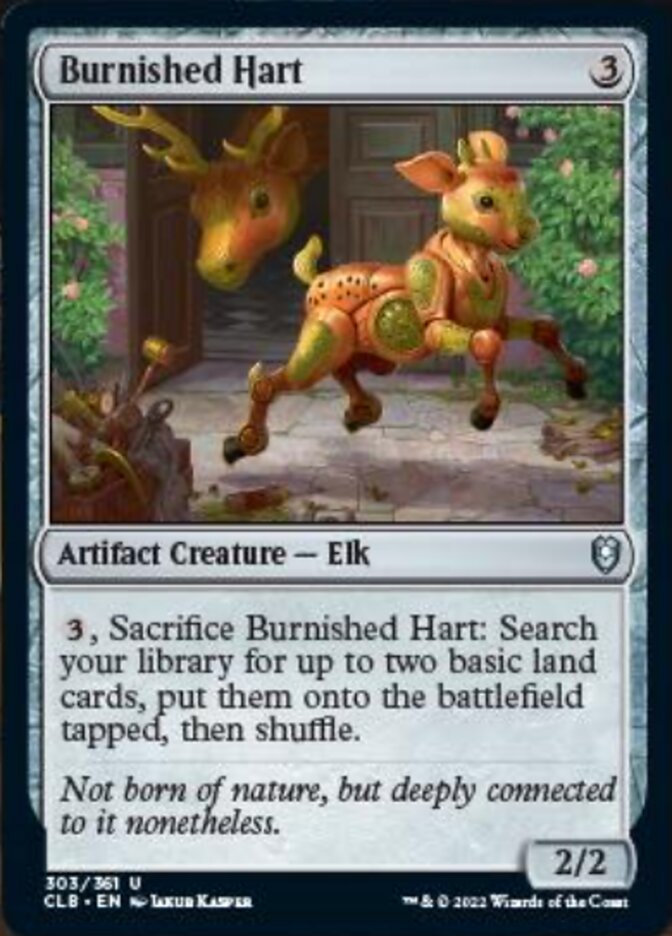 Burnished Hart [Commander Legends: Battle for Baldur's Gate] | Amazing Games TCG