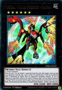 Virtual World Phoenix - Fanfan [PHRA-EN043] Ultra Rare | Amazing Games TCG