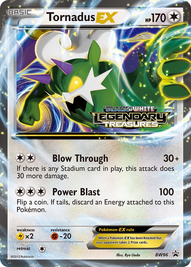 Tornadus EX (BW96) [Black & White: Black Star Promos] | Amazing Games TCG