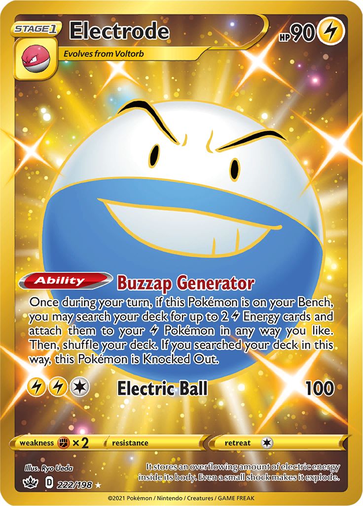 Electrode (222/198) [Sword & Shield: Chilling Reign] | Amazing Games TCG