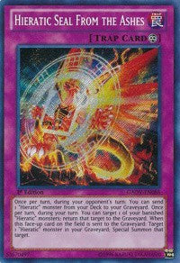 Hieratic Seal From the Ashes [Galactic Overlord] [GAOV-EN088] | Amazing Games TCG