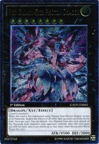 Neo Galaxy-Eyes Photon Dragon (UTR) [Galactic Overlord] [GAOV-EN041] | Amazing Games TCG