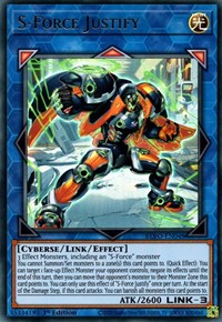 S-Force Justify [BLVO-EN048] Ultra Rare | Amazing Games TCG