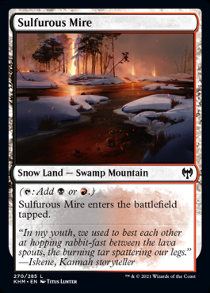 Sulfurous Mire [Kaldheim] | Amazing Games TCG