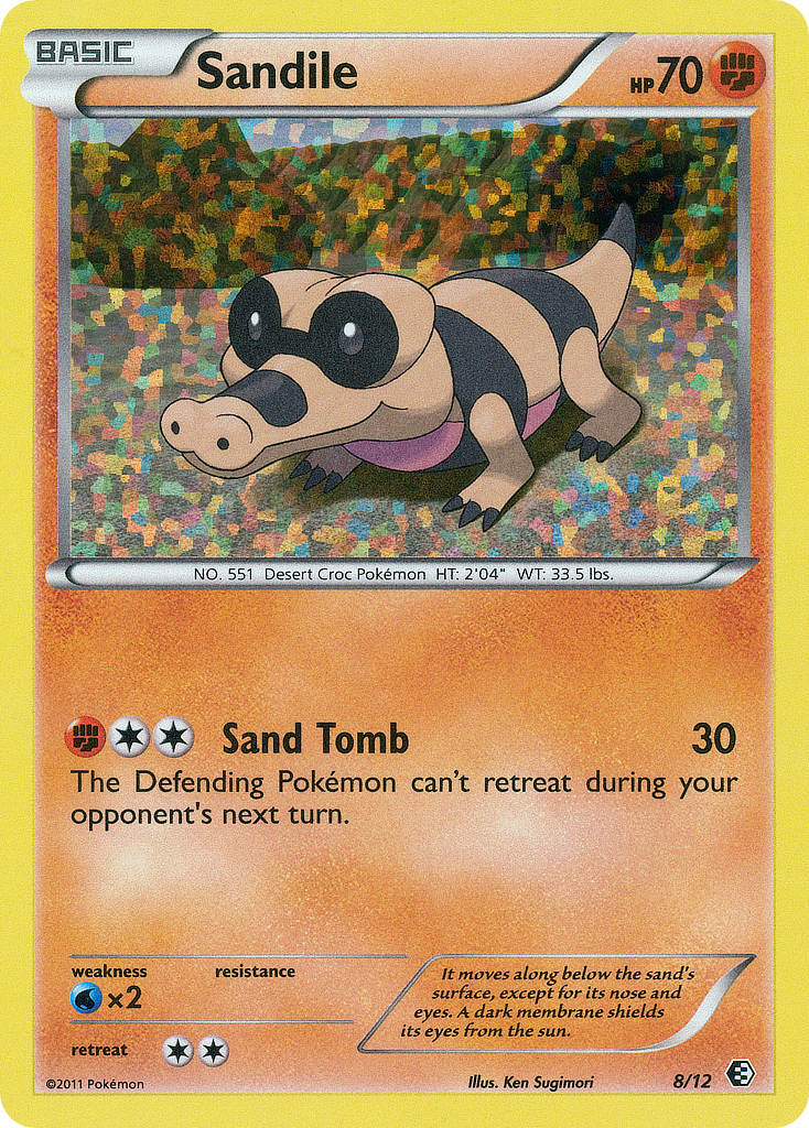 Sandile (8/12) [McDonald's Promos: 2011 Collection] | Amazing Games TCG