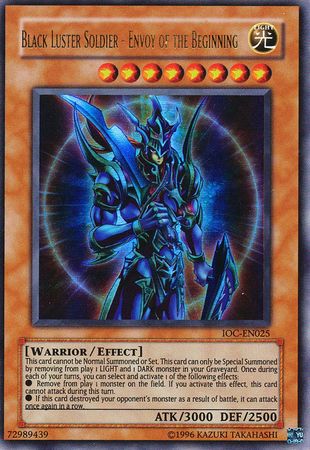 Black Luster Soldier - Envoy of the Beginning [IOC-EN025] Ultra Rare | Amazing Games TCG