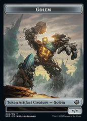 Powerstone // Golem Double-Sided Token [The Brothers' War Tokens] | Amazing Games TCG